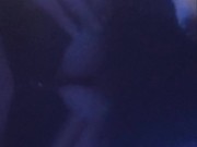 Pretty girl squeezes her big tits to get your dick hard. 14/16