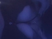 Pretty girl squeezes her big tits to get your dick hard. 5/16