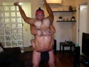 Extreme lifting, deepthroat and great fucking of the small man 16/16