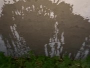 Pee art on a wall 16/16