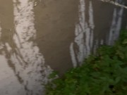 Pee art on a wall 9/16