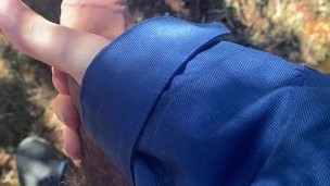 Jacking my uncut Monster Cock in Public Huge Cumshot