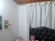 I catch my stepmother masturbating and I fuck her.