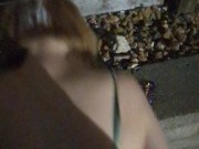 Fucking in the alley so she's has to walk home dripping with cum... 12/16