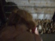 Fucking in the alley so she's has to walk home dripping with cum... 16/16