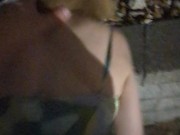 Fucking in the alley so she's has to walk home dripping with cum... 7/16