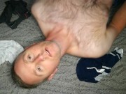 i smell my own stinky underwear and show the smelly cock 11/16