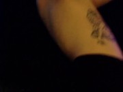 Viper - hot big ass goth milf in leather & heels ... Pawg, big dildo, anal play, masturbation 9/16