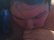 POV I'm sucking you off 🤤💙 - OnlyFans teaser 3/16