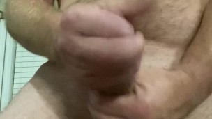Jerking My Big Hard Cock and Dumping a Big Cum Load on your Face