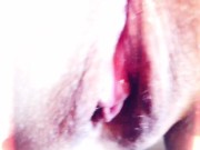 Polishing my pussy 15/16