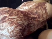 Python - Horny European French Couple ... Big cock, Milf, Pawg, Handjob & foreplay 7/16