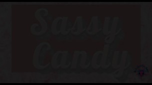 Sassy Candy ... Big Booty Milf in Skirt shaking Ass & Masturbating ... Pawg, Huge Dildo, Small Tits