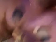 Fucking myself with a toy then blowing my load on my chest 4/16