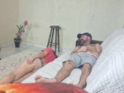 Dividindo quarto com minha amiga de república! 1/16