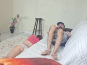 Dividindo quarto com minha amiga de república! 2/16