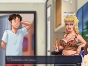 Summertime saga FHD #47 - Fucking my mother in law and i cum inside - Jazziuu - Gameplay 3/16
