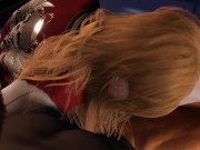 Hot Blonde Chick Sucking Dick: X-ray Blowjob 6/16