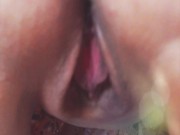 A close up of my pussy shedding a tear 12/16