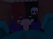 Minecraft Sex With a Goth Big Girl 14/16