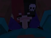 Minecraft Sex With a Goth Big Girl 16/16