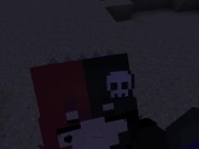 Minecraft Sex With a Goth Big Girl 2/16