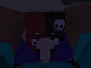Minecraft Sex With a Goth Big Girl 3/16