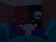 Minecraft Sex With a Goth Big Girl 6/16