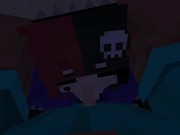 Minecraft Sex With a Goth Big Girl 9/16
