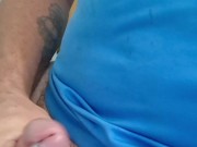 Just sitting on the thrown playing with my cock. 14/16