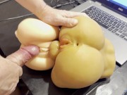 Double vaginas, playing with toys 14/16