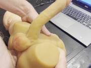 Double vaginas, playing with toys 5/16