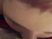 Step sister gives a passionate blowjob 13/16