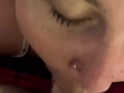 Step sister gives a passionate blowjob 2/16