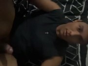 Hardcore stroking of 8 INCH COCK - Cum HARD with Me 😉 2/16