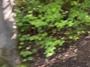 Asian MILF Hiker got Creampied in the Woods 5/16