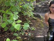 Asian MILF Hiker got Creampied in the Woods 6/16