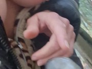 Красивые груди и розовая дырочка amateur handjob 4/16