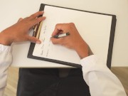 Doctor pervertido usa su polla grande como tratamiento para sexy joven 19 latina - Brittany T (POV) 1/16