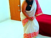 Arab Muslim Hot Mom Marries Asian Man For a day & wear Local Culture dress & Open Her big ass & Tits 16/16