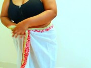 Arab Muslim Hot Mom Marries Asian Man For a day & wear Local Culture dress & Open Her big ass & Tits 7/16