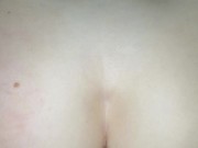 Step sister sneaks into my room for a late night creampie POV 5/16