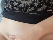 First video. Masturbation when my neighbor in shower. Dildo for pussy 4/16