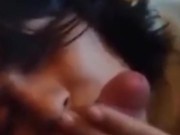 o///o me encanta que me vean chupándole la pija a mi novio. 13/16