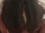 o///o me encanta que me vean chupándole la pija a mi novio. 2/16