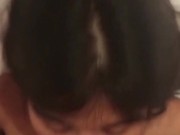 o///o me encanta que me vean chupándole la pija a mi novio. 6/16