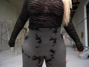 Big Fucking Ass STEPMOM Bouncing Booty In Yoga Pants 8/16