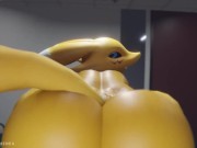 Renamon -  Hard ass fuck with cremapie 14/16