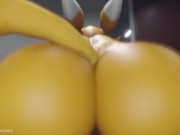 Renamon -  Hard ass fuck with cremapie 15/16