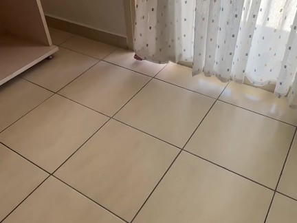 My stepsister came into my room to give me a handjob and have sex.